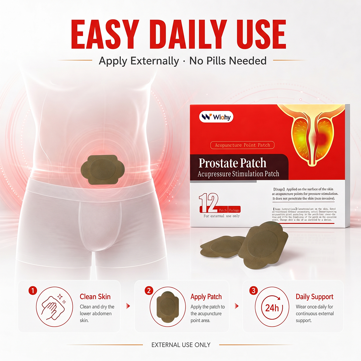 [Men's Health Focus] Enhanced Prostate Patch