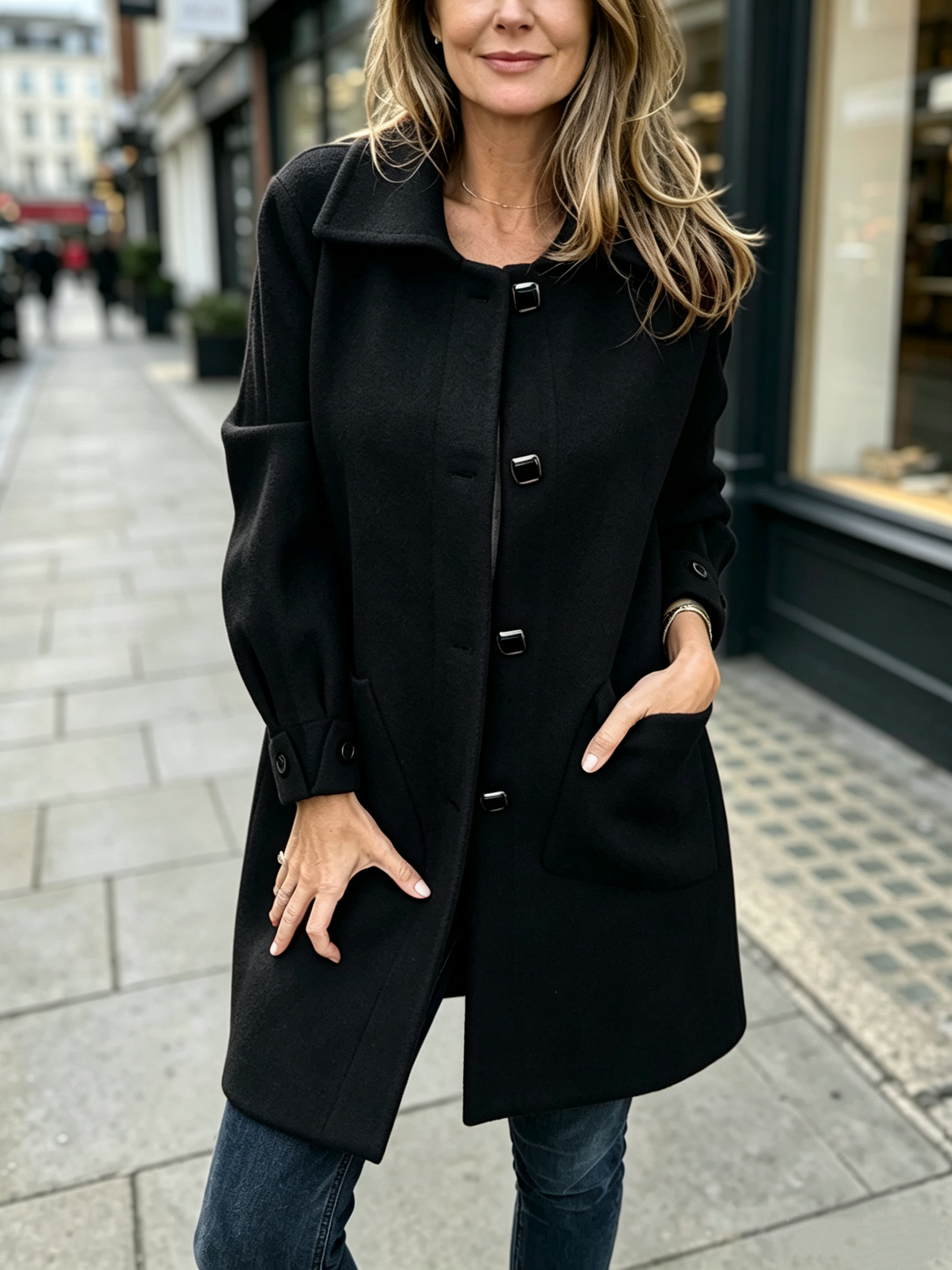 CLEARANCE SALE🔥 Women's Timeless Wool Blend Coat