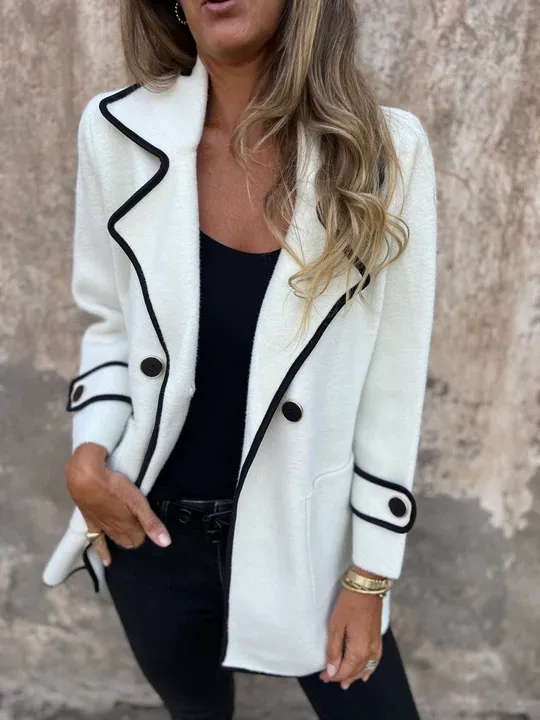 NEW🔥 2025 Women's Button Casual V-Neck Jacket