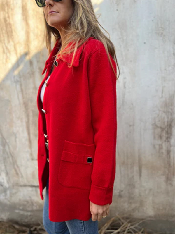 Clearance Sale🔥2025 Women's Casual Lapel Pocket Jacket