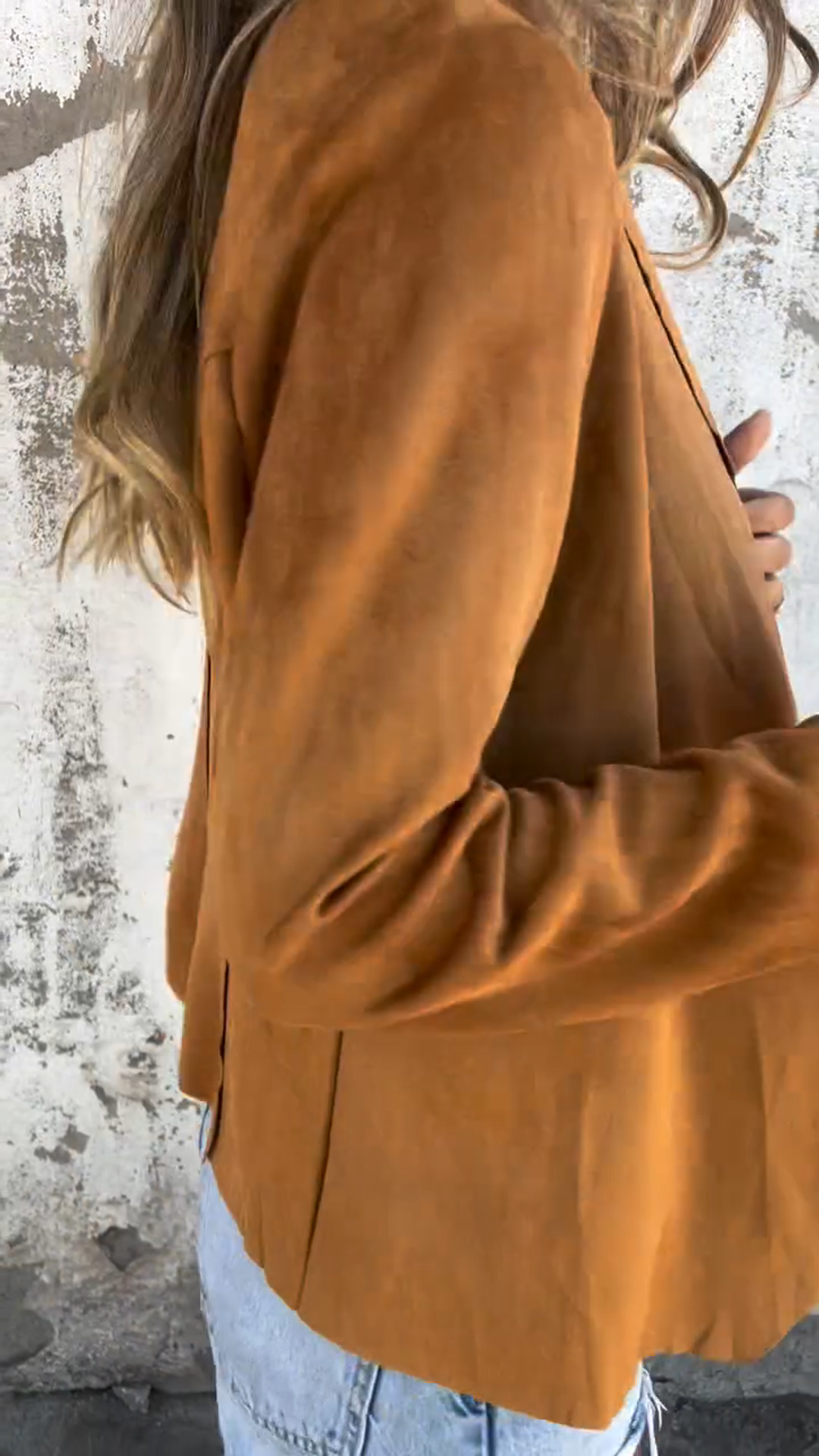 NEW🔥 Colorful Suede Coat