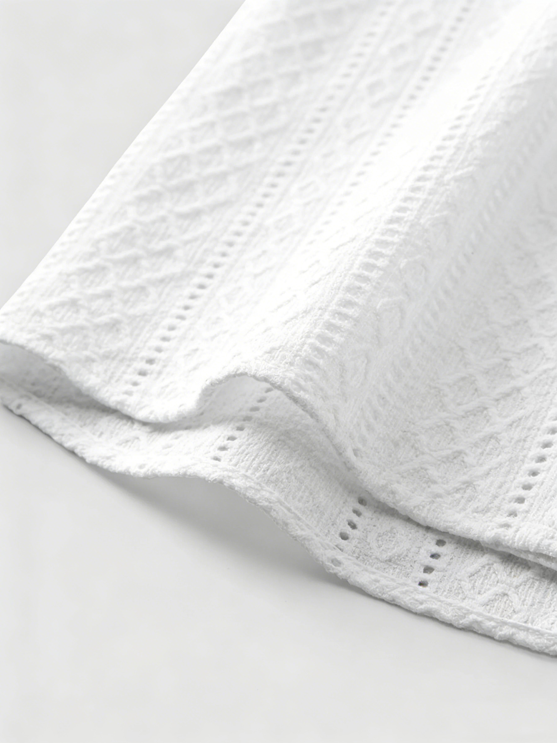 Men's Daily Casual Solid Color Textured Lapel Short-sleeved Shirt