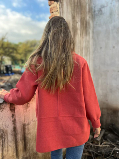 Clearance Sale🔥2025 Women's Casual Lapel Pocket Jacket