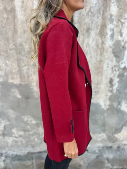 NEW🔥 2025 Women's Button Casual V-Neck Jacket