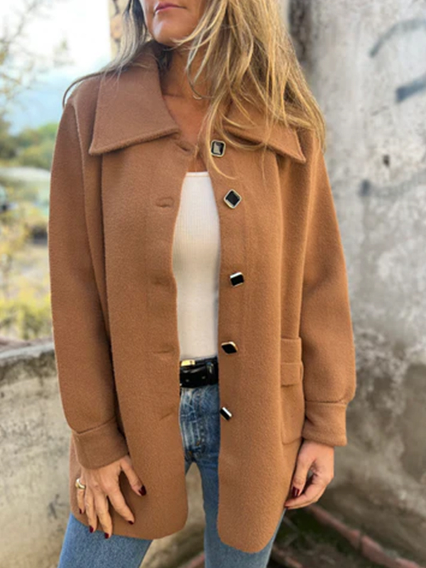 Clearance Sale🔥2025 Women's Casual Lapel Pocket Jacket