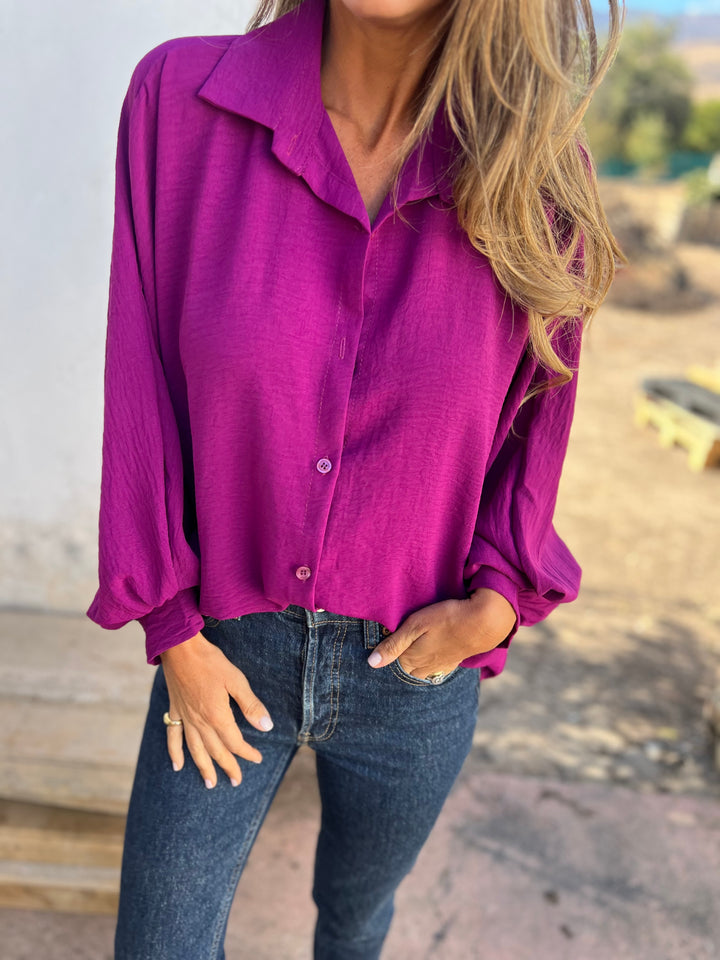 48% OFF🔥 Women's Lapel Single Breasted Solid Color Shirt (Buy 2 free shipping)