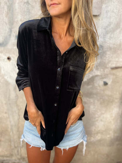 CLEARANCE SALE🔥Women's Velvet Shirt