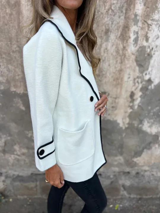 NEW🔥 2025 Women's Button Casual V-Neck Jacket