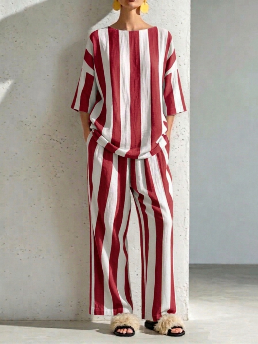  Today 49% off🔥 Women's Cotton-linen Two-piece Set