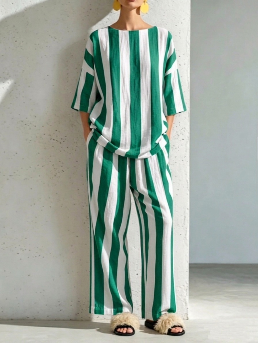  Today 49% off🔥 Women's Cotton-linen Two-piece Set