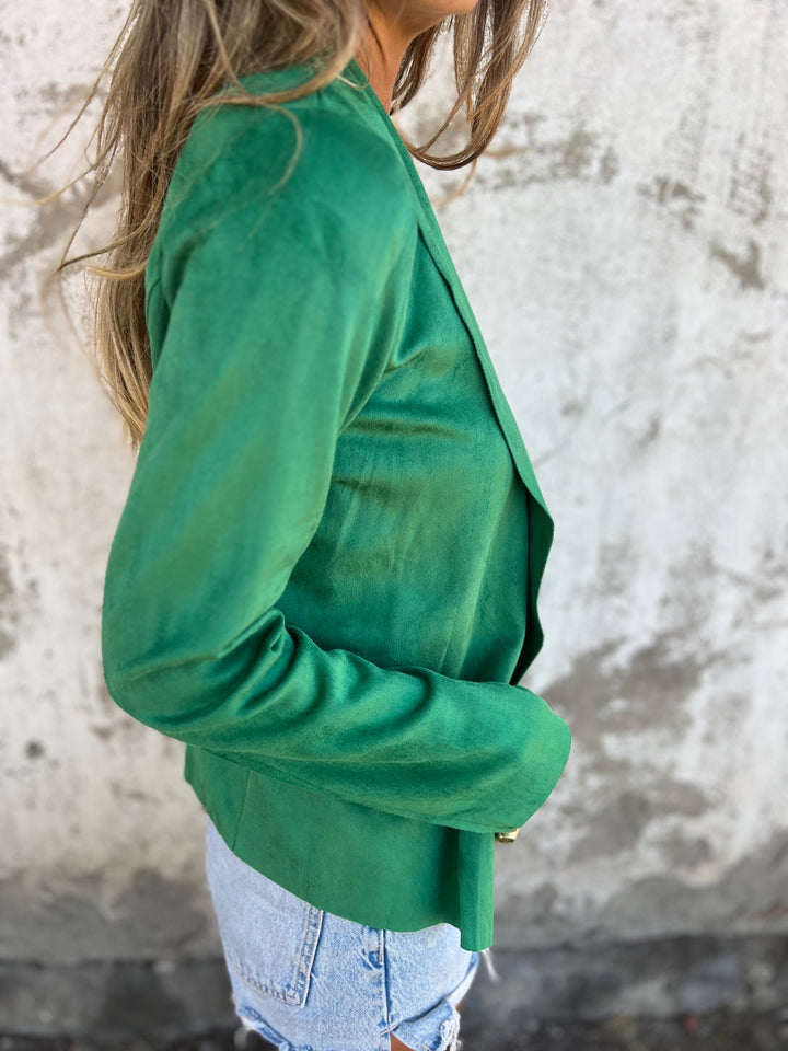 NEW🔥 Colorful Suede Coat