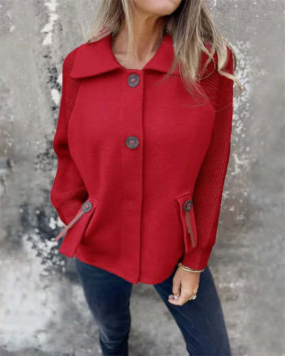 Clearance Sale🔥2025 Women's Casual Lapel Cardigan Jacket