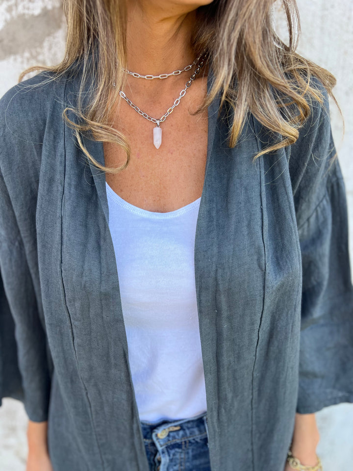 NEW IN🔥 2024 Women's Casual Breathable Linen Cover