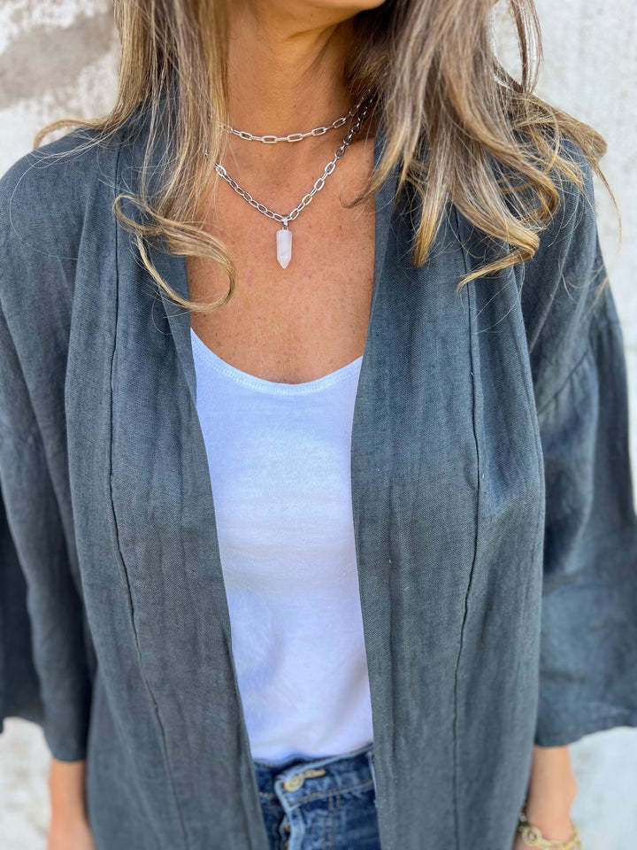 NEW IN🔥 2024 Women's Casual Breathable Linen Cover