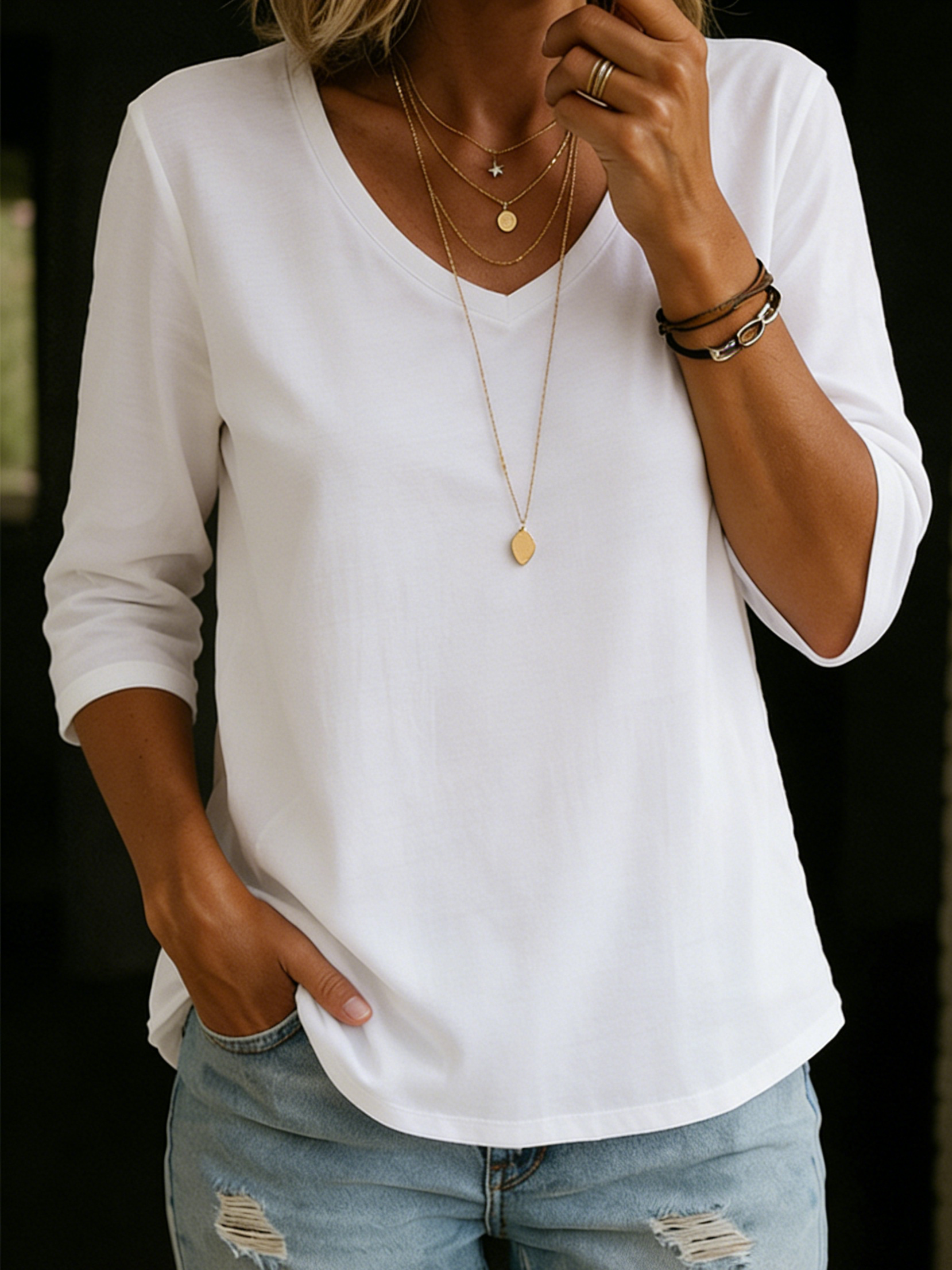 New Arrivals🔥 Cozy Casual Half-sleeve 100% Cotton T-shirt