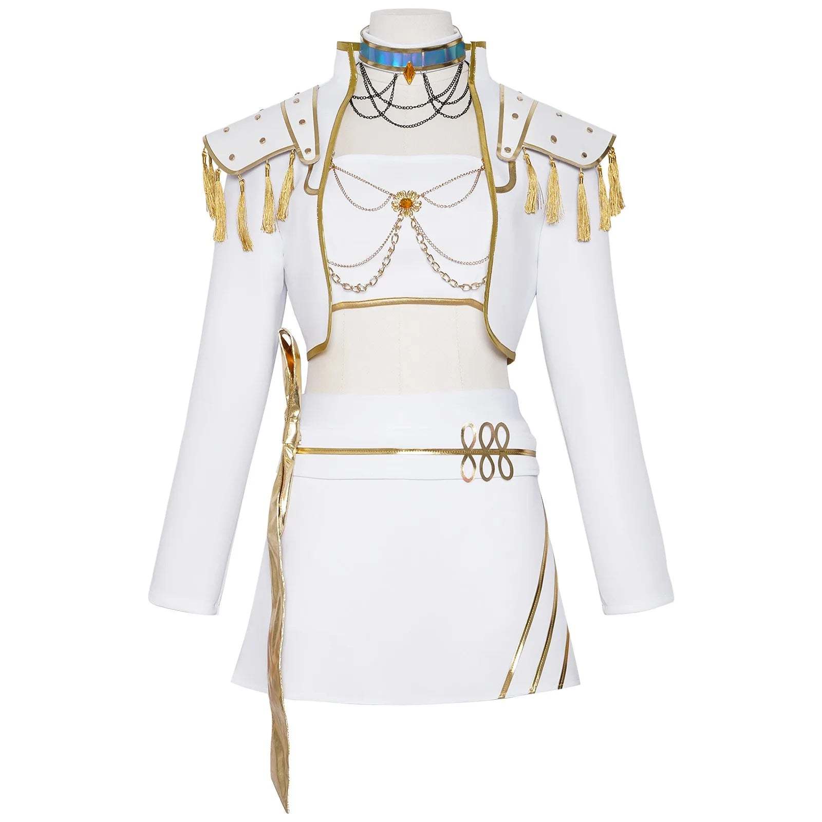 Rumi Zoey Mira Cosplay Costume Women Black Golden Singing Suit Halloween Party Carnival Role Playing Outfit