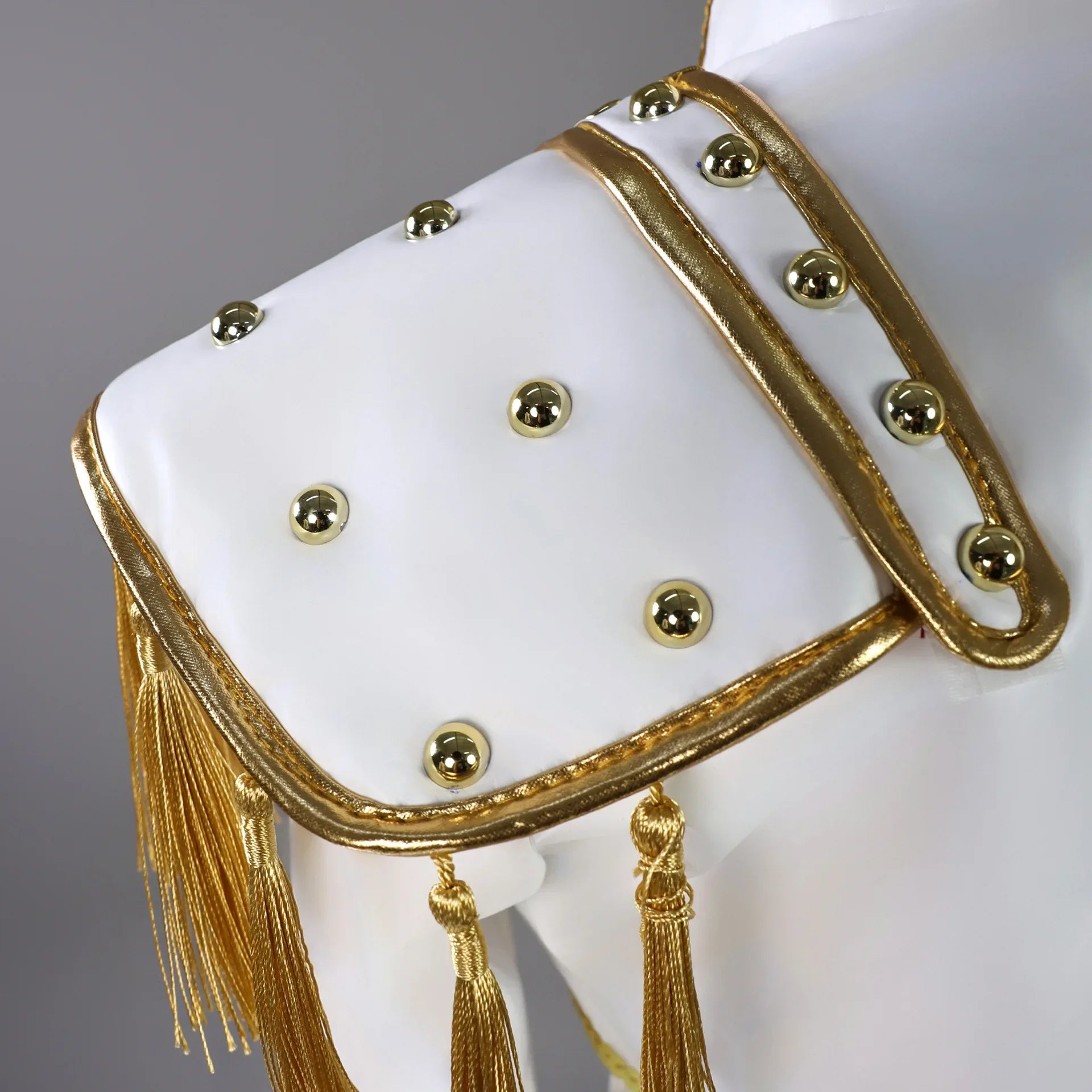 Anime Zoey Rumi Mira Cosplay Costume White PU Leather Uniform Role Play for Party Halloween Carnival Outfits