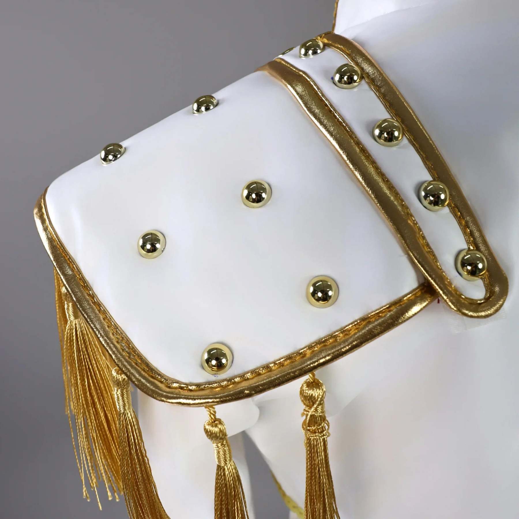 Anime Zoey Rumi Mira Cosplay Costume White PU Leather Uniform Role Play for Party Halloween Carnival Outfits