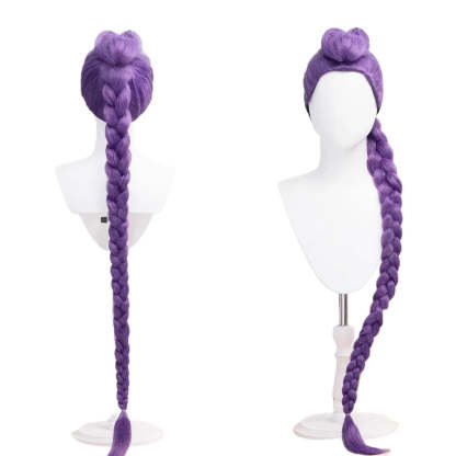 KPop Rumi Cosplay Costume Wig Women Girls Halloween Carnival Comic-con Party Role Playing Outfits