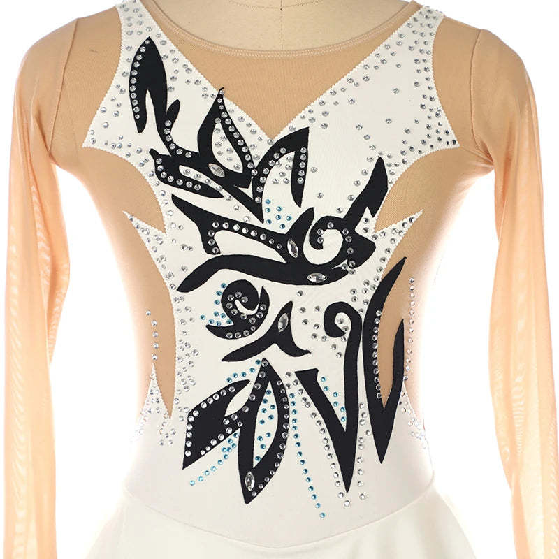 Figure Skating Custom Competition Costume Men And Boys Tights Gymnastics Suit