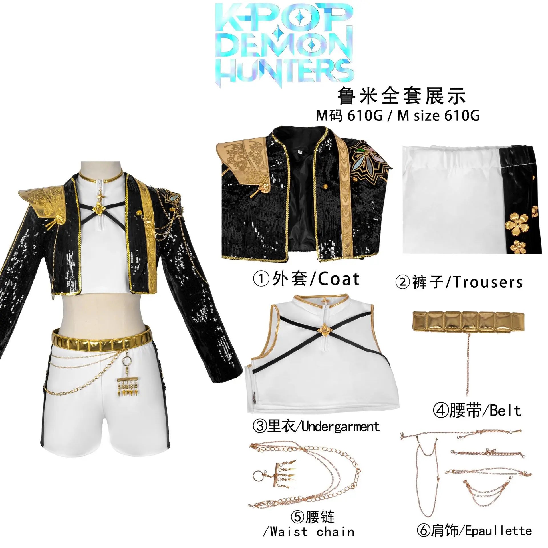 K/DA Pop Star Akali Cosplay Costume, Full Set League of Legends K-POP Outfit for Women