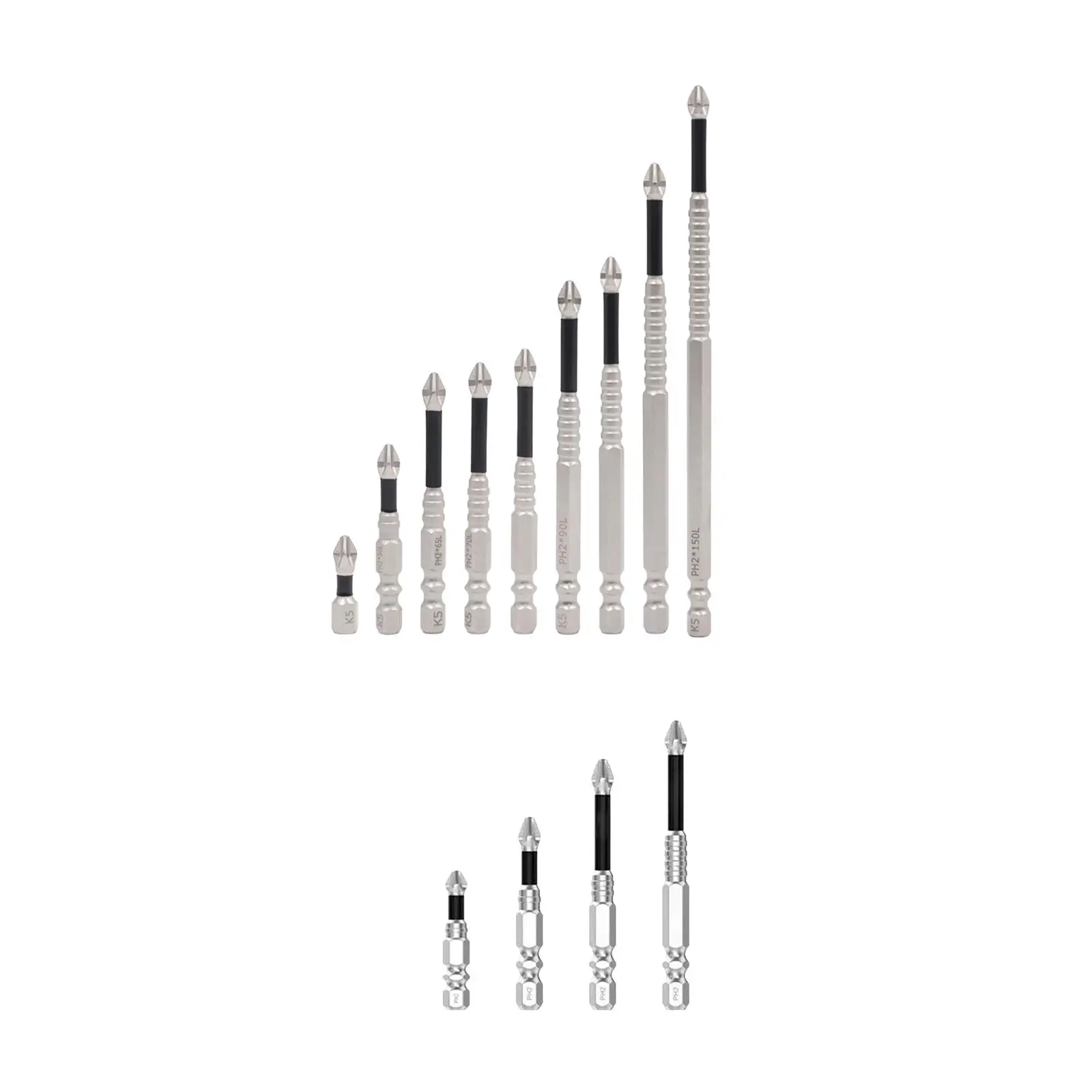 High Magnetic Screwdriver Drill Bit Set Versatile Furniture Assembly Automotive Repair Professional Sturdy Strong Durability