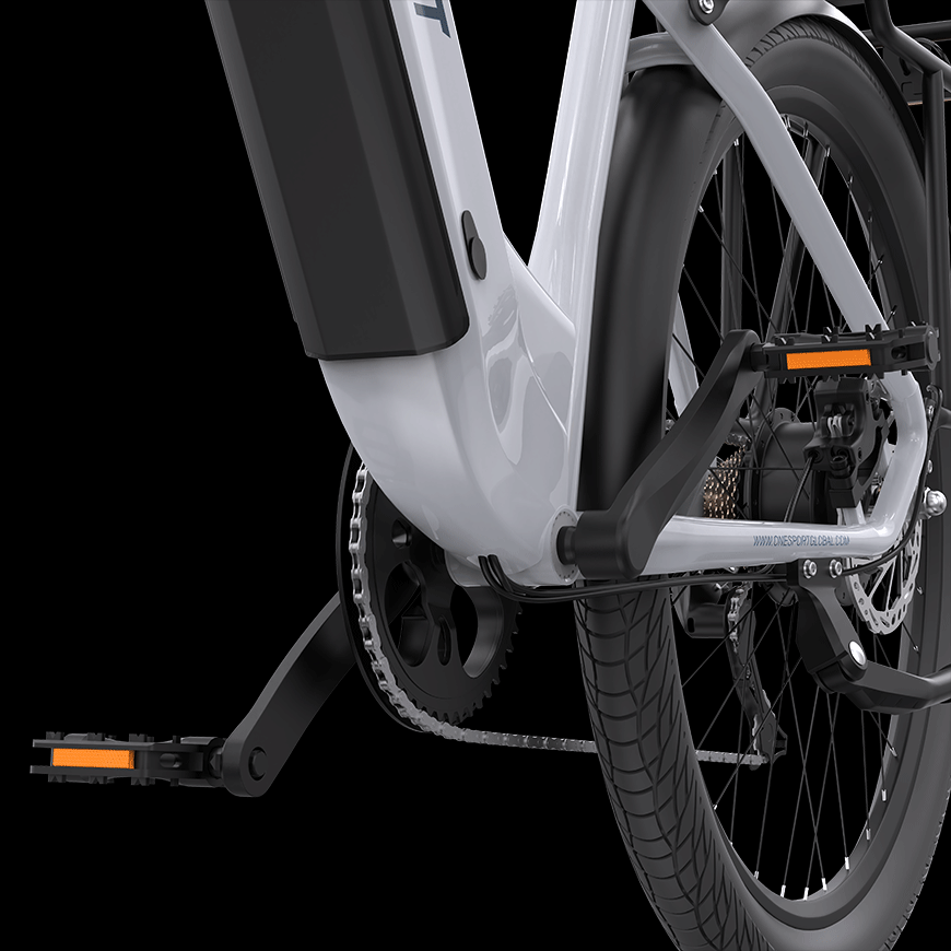 OneSport OT05 step-through city ebike adopt a new torque sensor to bring a more natural riding experience