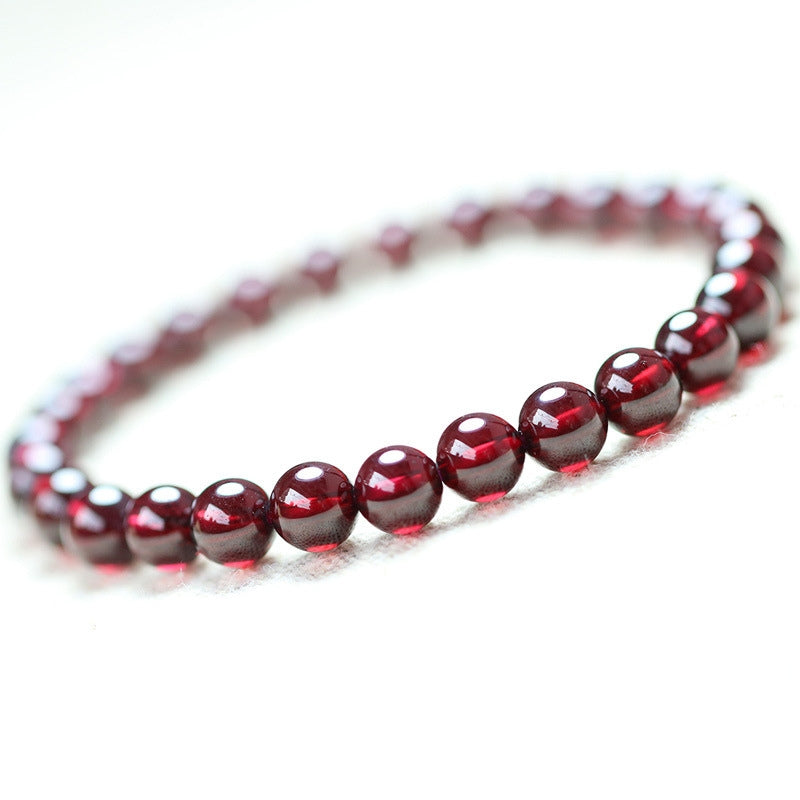 Red Garnet Stone Bracelet - Reignite Your Passion & Love