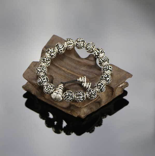 Copper Wu Lou Mantra Bracelet - Feng Shui for Bracelet Health