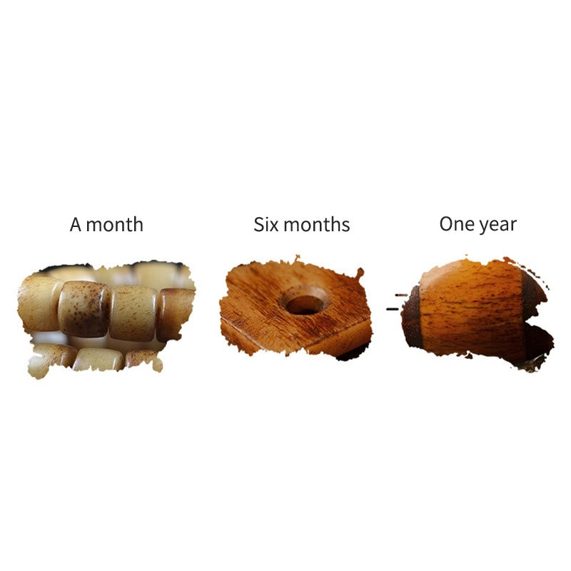 Tibetan Natural Yak Bone The Lord Of The Corpse Forest Dice Chinese Zodiac Nine Palaces Eight Diagrams Strength Wrist Mala