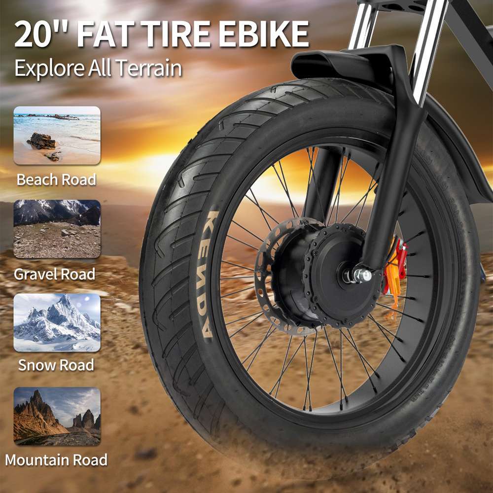 Ridstar H20 Fat Tire All Terrain Electric Bike