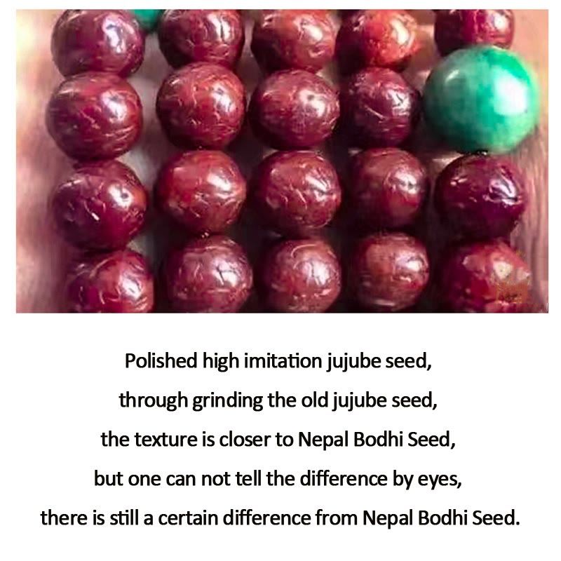 108 Mala Beads Nepal Bodhi Seed Luck Wealth Tassel Bracelet