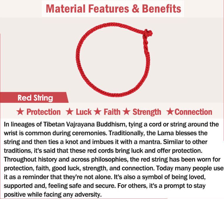 925 Sterling Silver Year Of The Horse Prosperity String Bracelet