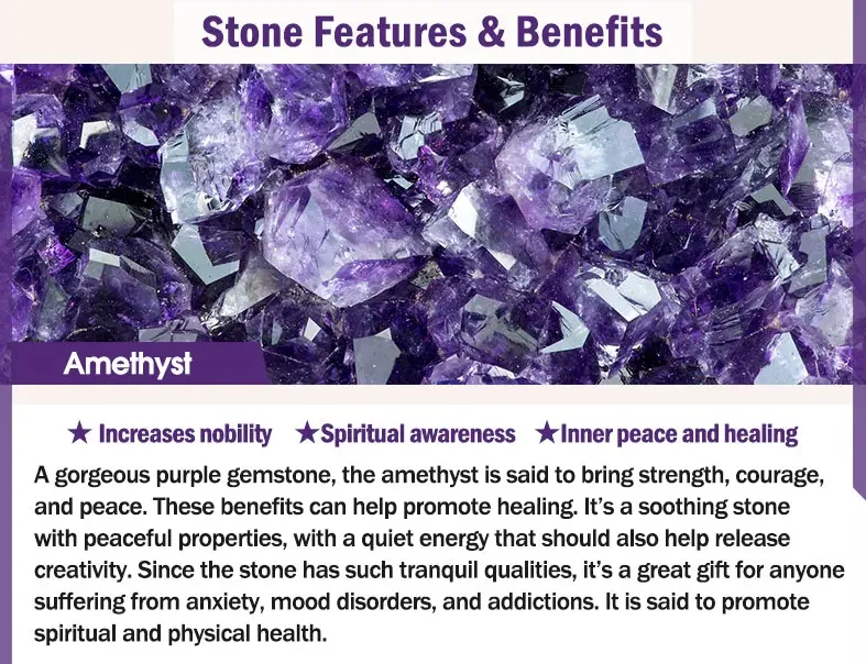 Buddha Stones Bring Serenity into Your Life Amethyst Bundle Halloween Special Bundle BS 2