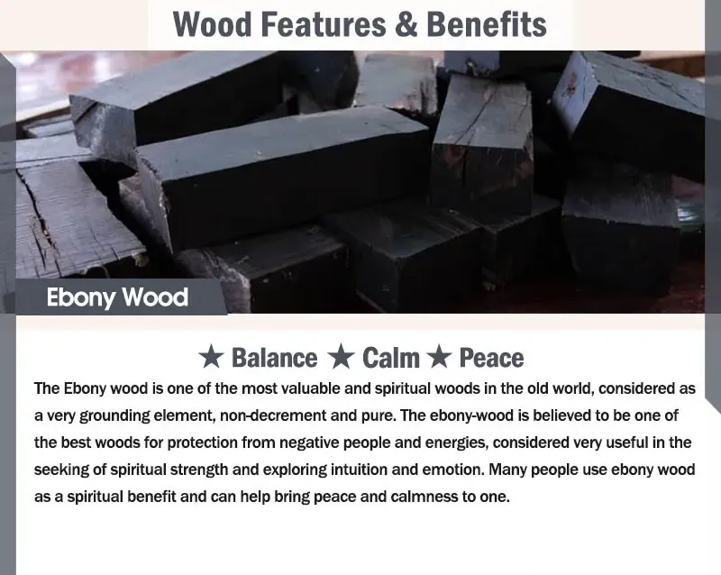 Buddha Stones Black Obsidian Ebony Wood Copper Strength Couple Bracelet Bracelet BS 2