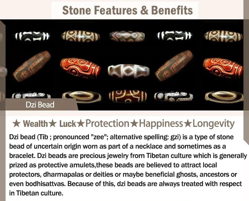 Buddha Stones Ebony Wood Dzi Bead Copper Protection Couple Bracelet Bracelet BS 2