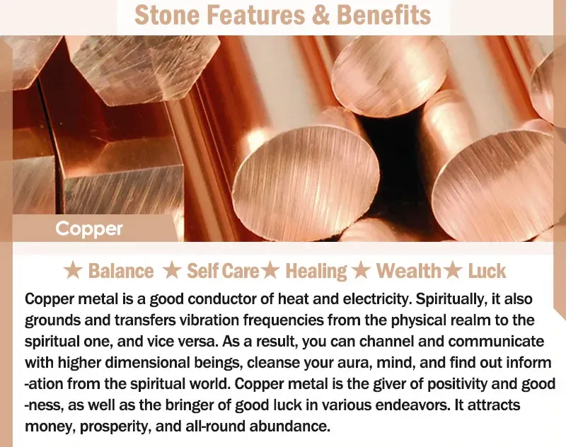 Buddha Stones Ebony Wood Dzi Bead Copper Protection Couple Bracelet Bracelet BS 3