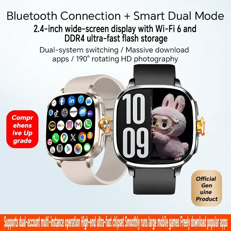 More Than a Watch: Your All-in-One Widescreen Mini-Phone for the Wrist.