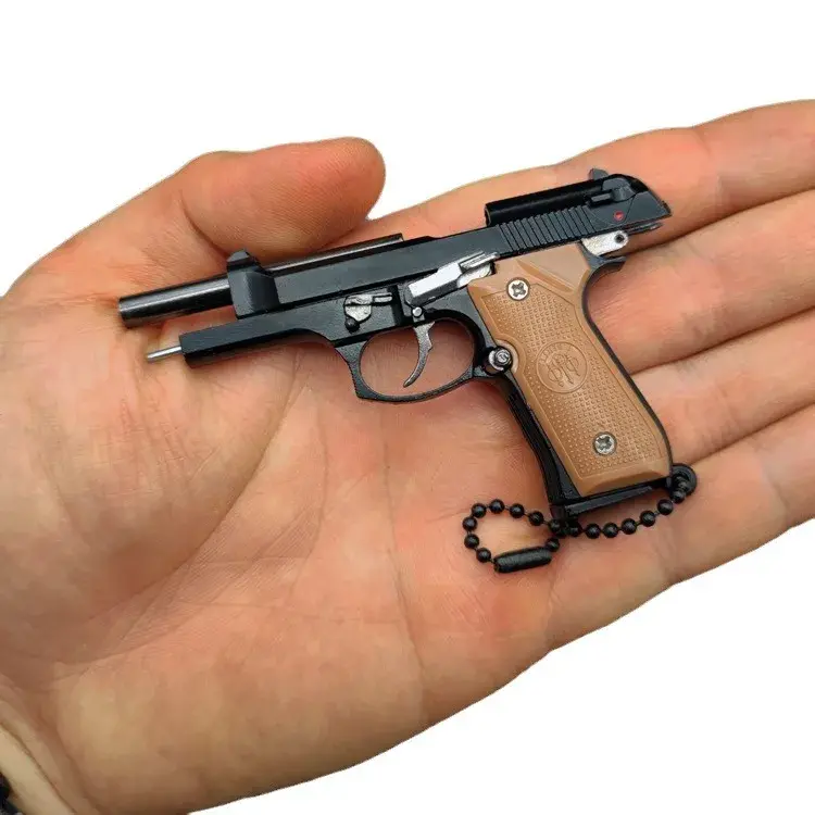 Beretta Keychain​ - Exquisitely Detailed, Authentic Metal Finish