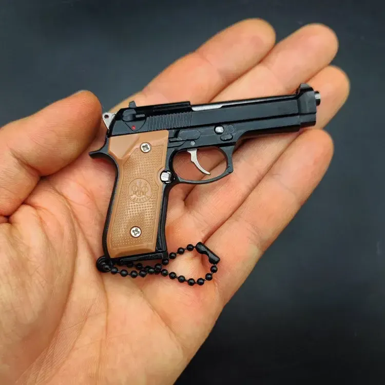 Beretta Keychain​ - Exquisitely Detailed, Authentic Metal Finish