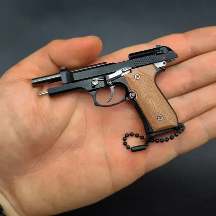 Beretta Keychain​ - Exquisitely Detailed, Authentic Metal Finish