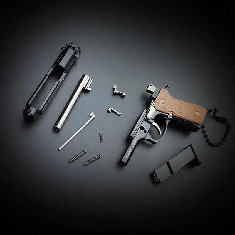 Beretta Keychain​ - Exquisitely Detailed, Authentic Metal Finish