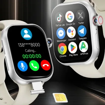 Smart Watch with SIM Card: Make Calls & Use Apps Independently