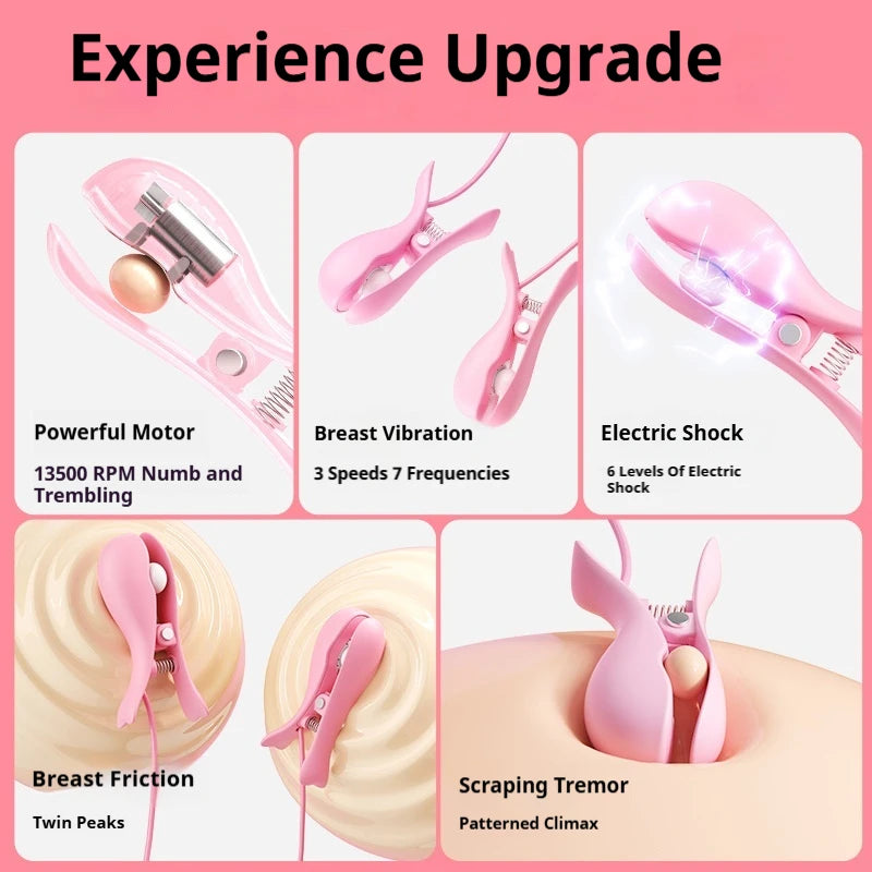 Dual Stimulation Nipple Clamp