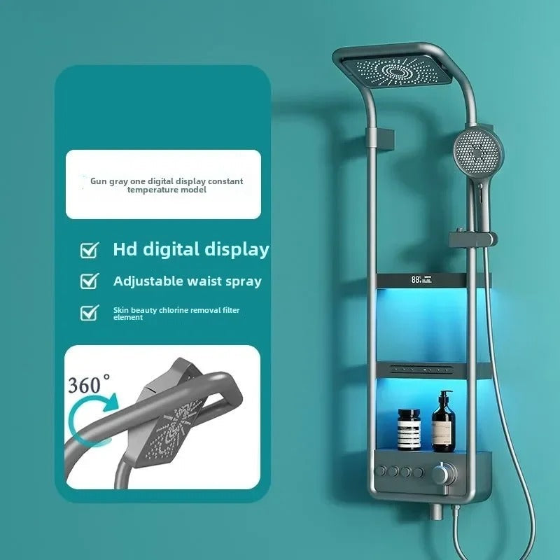 Illumina Spa Luxury European LED Shower Set