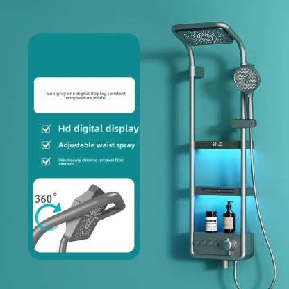 Illumina Spa Luxury European LED Shower Set