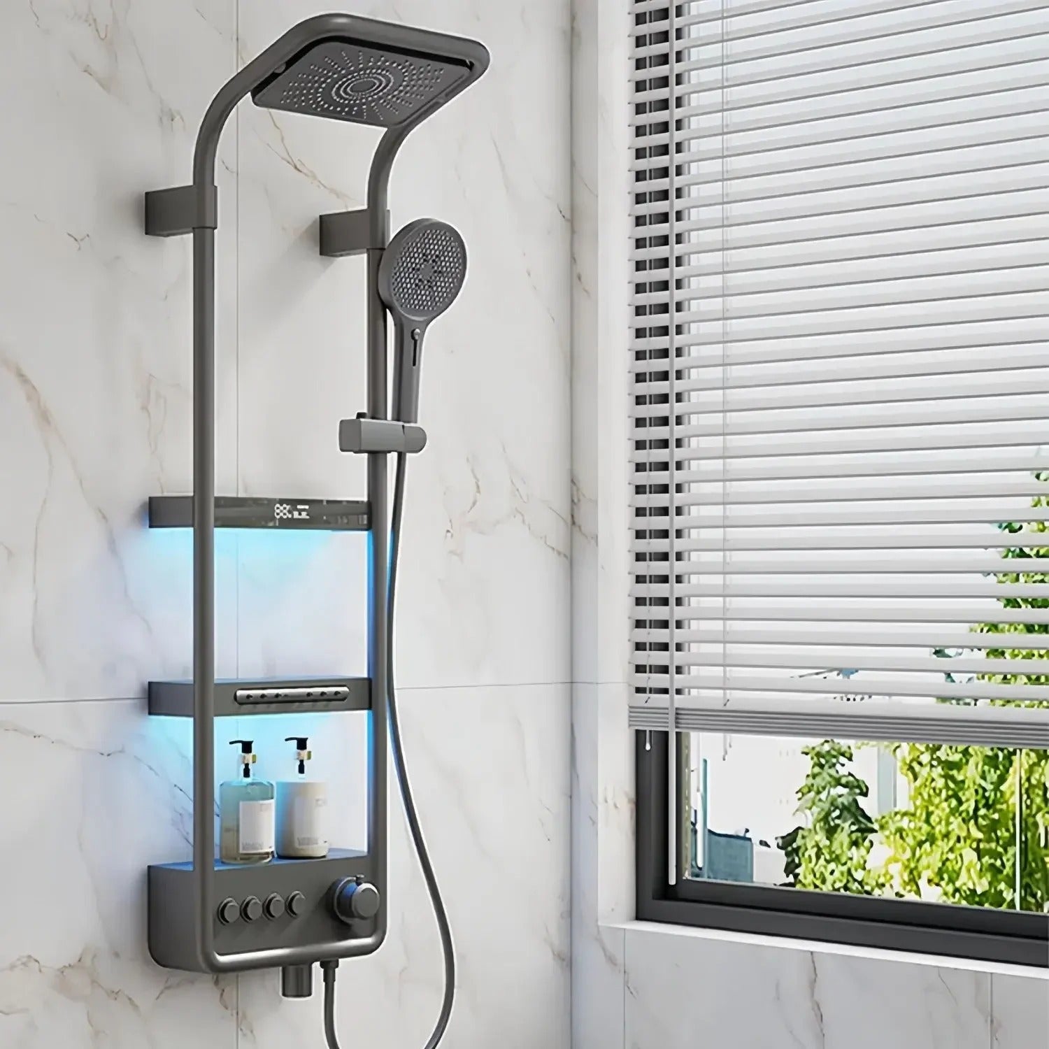 Illumina Spa Luxury European LED Shower Set