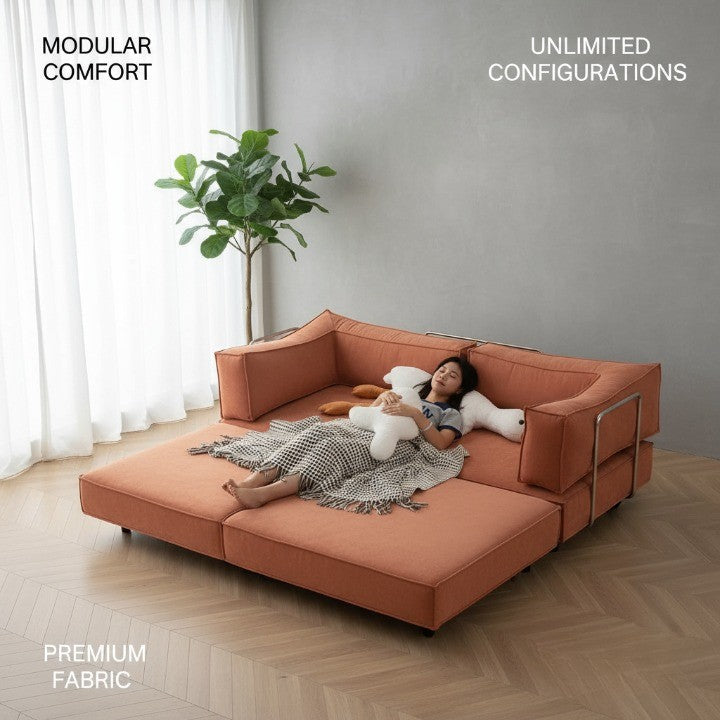 Flexible Lounge Cloud Comfort Convertible Sofa