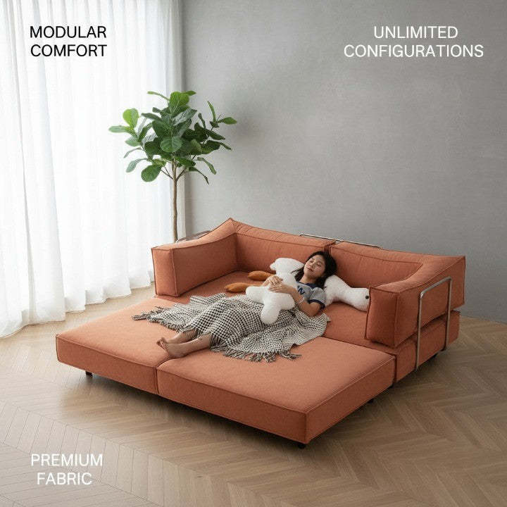 Flexible Lounge Cloud Comfort Convertible Sofa