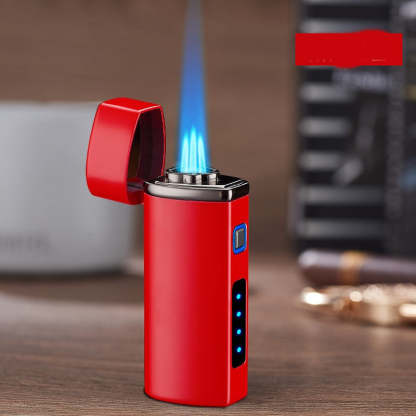 Triple Flame Windproof USB Charging Jet Lighter